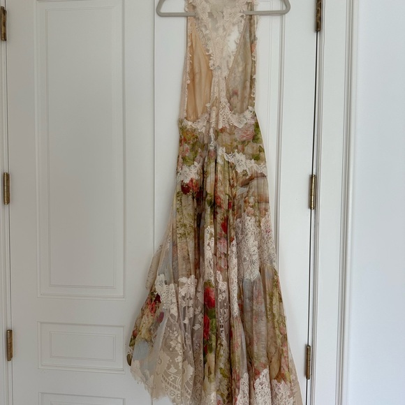 NWT Zimmermann Luminosity spliced lace dress.  Fall 2023 (Zimmermann size 2) - Picture 8 of 9